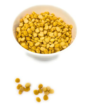 Saffronia Yellow Split Peas 16 oz, Pack of 2 | Ideal for Soups, Stews, and Salads | Rich in Iron, Zinc, and Phosphorus | Vegan, Gluten-Free, Kosher - Buy Online on SooperMarket.com