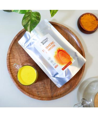 Organic Turmeric Powder 1 kg - 5% Curcumin, Pure Natural Haldi Powder, 1000g - Buy Online on SooperMarket.com