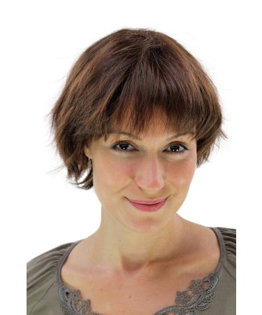 WIG ME UP YZF-N4272-M230 Short Natural Brown Wig for Men & Women | Brunette Tones | International Shipping - Buy Online on SooperMarket.com