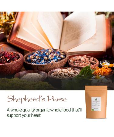 Shepherd's Purse Organic Tea - 100g Capsella Bursa Pastoris Herbal Tea for Natural Wellness - Buy Online on SooperMarket.com