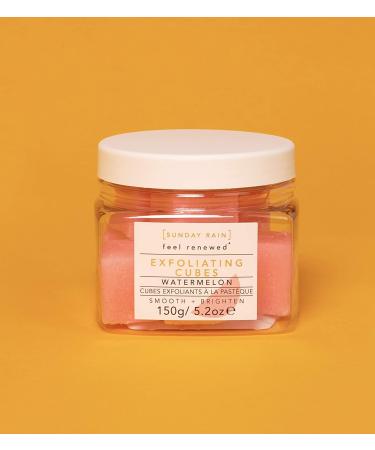 Sunday Rain Watermelon Exfoliating Cubes - 5.2 oz | Renew & Revitalize Skin - Buy Online on SooperMarket.com