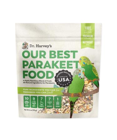 Dr. Harvey's Our Best Parakeet Food All Natural Daily Food for Budgies and Parakeets