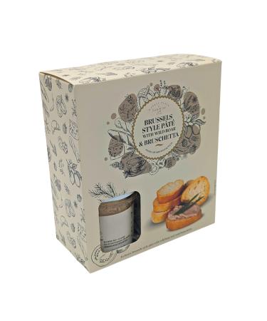 Christmas Eve Box Fillers - Brussels Style P t With Wild Boar And Mini Bruschetta - Stocking Fillers For Men - Christmas Gifts For Him Her Couple