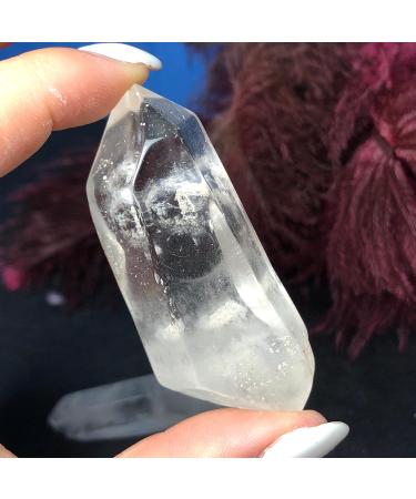 2pcs Natural Clear Crystal Rough Stone Polished Raw Gemstone Specimen Minerals Stone Home Decoration - Buy Online on SooperMarket.com