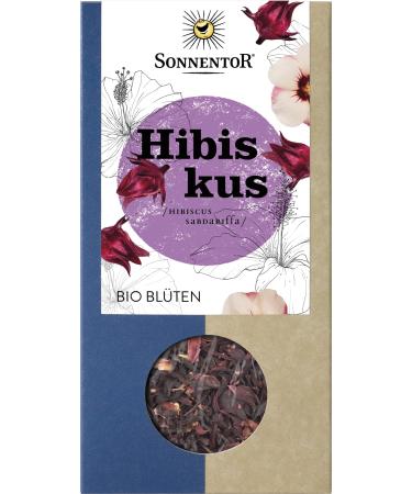 Sonnentor Tea Hibiscus loose 1 pack (1 x 80 g) - Organic 80 g (1 pack)