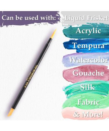 Grafix Liquid Frisket Masking Kit - 4.5oz Bottle White Mask, Incredible Nib, Remover, Instruction Booklet - Buy Online on SooperMarket.com