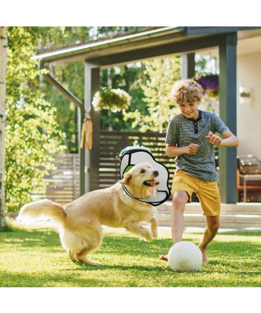 ZEEJORY Adjustable Cat & Dog Cone Collar for Fast Healing - M(28-37cm/11-14.5in) - Buy Online on SooperMarket.com