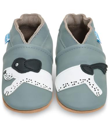 Baby Shoes with Soft Sole - Baby Girl Shoes - Baby Boy Shoes - Leather Toddler Shoes - Baby Walking Shoes 2-3 Years Harry