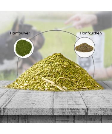 Hemp Powder for Dogs 100g - Natural Calming & Relaxation for Anxiety - 100% Natural Made in Austria - Buy Online on SooperMarket.com