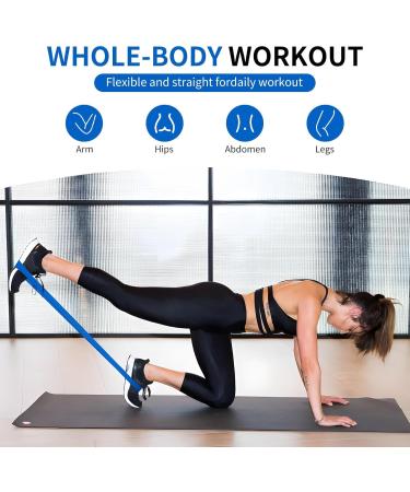 OKSTENCK Resistance Bands Exercise Bands with 5 Different Resistance Levels Resistance Fitness Exercise Band Made of Natural Skin-Friendly Material Comes with Carrying Bag Indoor and Outdoor Home gym. - Buy Online on SooperMarket.com