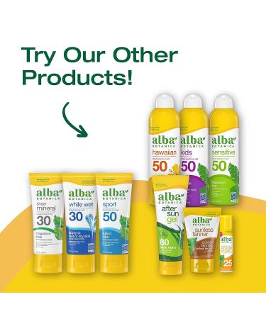 Alba Botanica Fragrance-Free Sheer Mineral Face Sunscreen Lotion SPF 50 - 2 fl. oz - Buy Online on SooperMarket.com