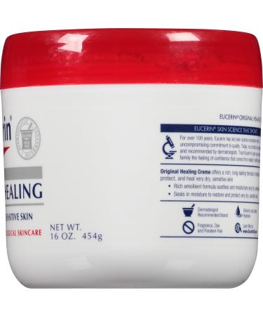 Eucerin Original Healing Cream - Fragrance Free Lotion for Extremely Dry Skin - 16 oz Jar | International Shipping Available - Buy Online on SooperMarket.com