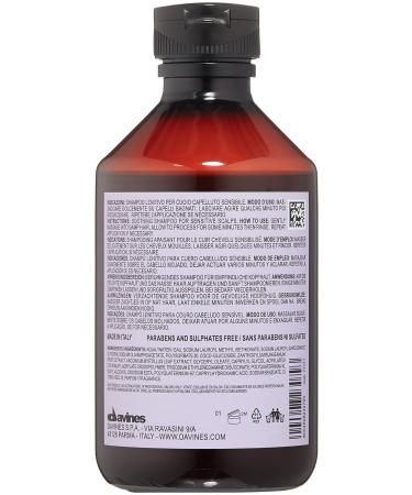 Davines Naturaltech CALMING Shampoo - Soothes Sensitive Scalps, Relieves Itchiness - 8.45 Fl. Oz - Buy Online on SooperMarket.com