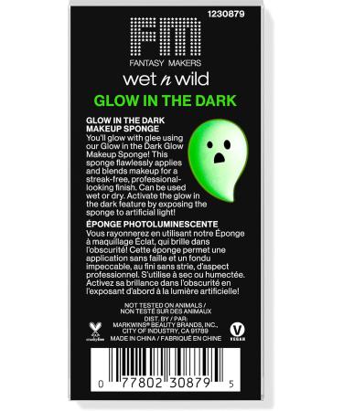wet n wild Halloween Fantasy Makers Glow In The Dark Makeup Sponge Ghost - Buy Online on SooperMarket.com