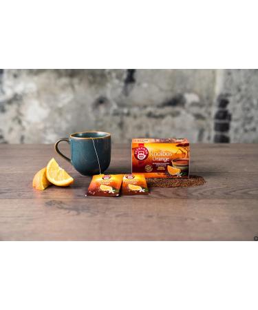 Teekanne Rooibos Refined with Orange Infusion Tea Sun Dried Rooibos from South Africa 20 Teabags - Buy Online on SooperMarket.com