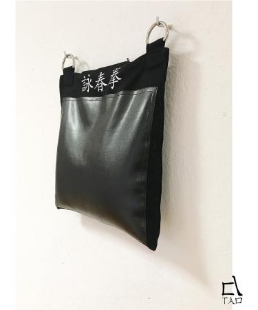 TAO Wing Chun Wall Bag Strike Target 1 Section Kung fu Canvas and PU Leather (unfilled) - Buy Online on SooperMarket.com