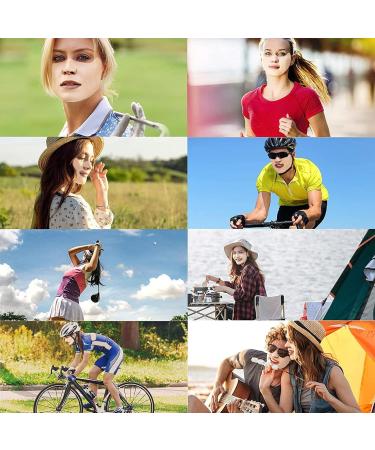 Facynde Sun Protection Paving - 5 UV Protection Golf Gel Patches with Ear Loops | Moisturizing Facial Covers for Cycling & Mountaineering - Buy Online on SooperMarket.com