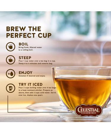 Celestial Seasonings Black Cherry Berry Herb Tea - 20-count (Pack of 6) - Buy Online on SooperMarket.com