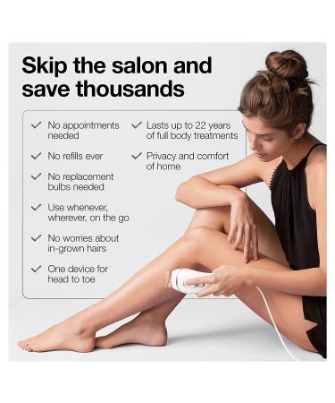 Braun Silk Expert Pro 3 PL3221 IPL Hair Removal System for Women and Men | FDA Cleared for Body & Face | Head-to-Toe Usage | Includes 3 Extra Caps - Buy Online on SooperMarket.com