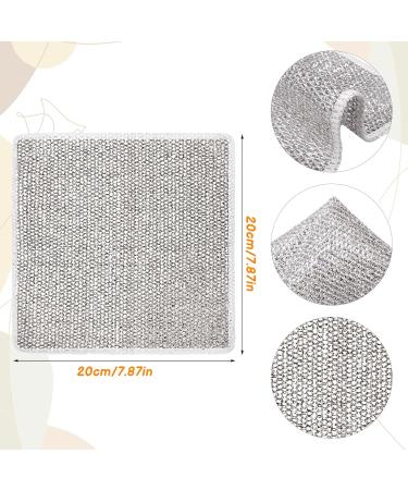 XINRUI 20 PCS Multipurpose Wire Dishwashing Rags for Wet and Dry Non-Scratch Wire Dishcloth Reusable Kitchen Cleaning Towels Dish Cloths No Odor Quick Drying for Home Kitchen Daily Cleaning - Buy Online on SooperMarket.com