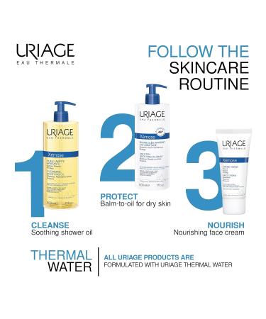Uriage X mose Anti-Itch Soothing Oil Balm 200ml - Relief for Dry Itchy Skin | International Shipping Available - Buy Online on SooperMarket.com