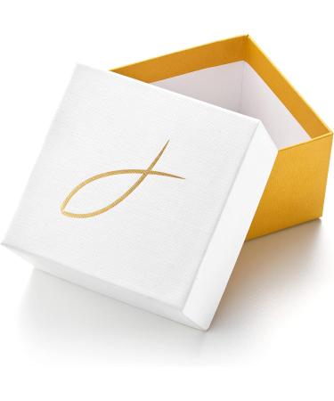 Fish Children's Christening Gift - Real Silver 925 Baby Spoon with Amber | Eco-Friendly Packaging for Birth Celebrations - Buy Online on SooperMarket.com