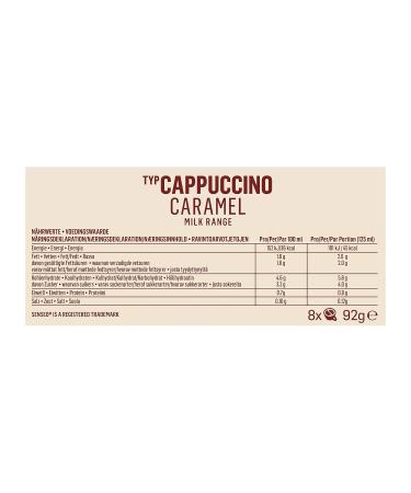 Buy Senseo Cappuccino Caramel Coffee Pads - 40 Pads (Pack of 5) - International Shipping Available - Buy Online on SooperMarket.com