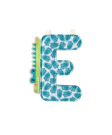 Lilliputiens 86467 Fabric letter "E" crocodile Anatole