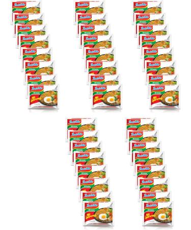 Indomie Mi Goreng Fried Instant Noodles 85g X 40 Packs Original Imported Indonesian Indomie Noodles - Authentic Sweet And Spicy Indonesian Noodles Imported By Vabe UK - Buy Online on SooperMarket.com