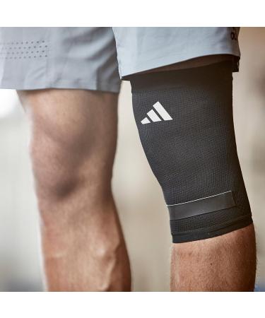 Shop adidas Performance Aeroready Knee Brace - White Size M | International Shipping Available - Buy Online on SooperMarket.com
