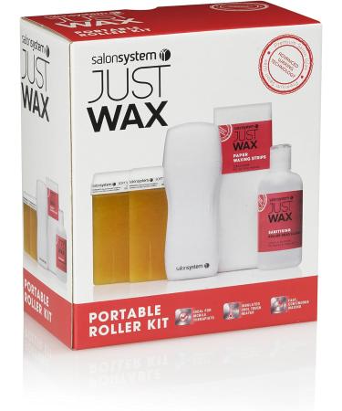 Salon System Just Wax Portable Roller Wax Kit - Professional at-home hair removal solution - Buy Online on SooperMarket.com