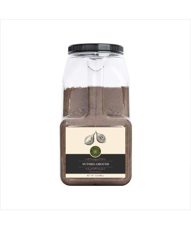 US-FARMERS Natural Premium Quality Nutmeg Ground (Jar, 5 LB) Jar 5 LB