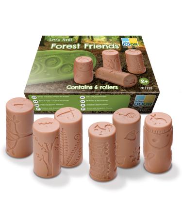 Yellow Door Let's Roll, Forest Friends Rollers, Set of 6