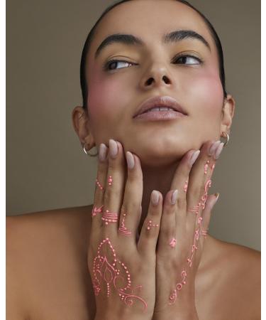 Pink Neon Henna single cone