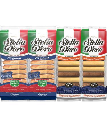 Stella D'oro Margherite Combination & Original Breakfast Treats Variety 4 Pack