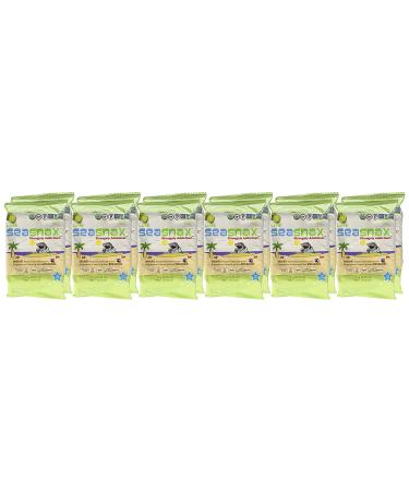 SeaSnax Organic Roasted Seaweed Snack Lime 0.36 oz (Pack of 12) - Healthy & Delicious - Buy Online on SooperMarket.com