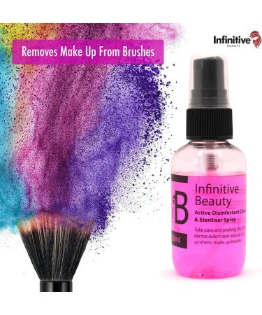 Infinitive Beauty Disinfectant & Sterilizer Spray for Derma Rollers & Brushes 50ml - Care & Extend Lifespan of Tools - Buy Online on SooperMarket.com