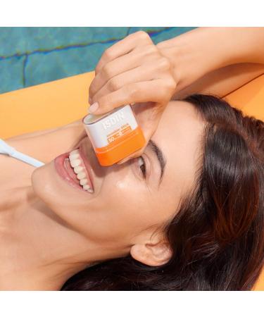 ISDIN Invisible Stick SPF 50 Invisible Sunscreen Stick for Sensitive Areas that is Applied Comfortably 10 gr - Buy Online on SooperMarket.com