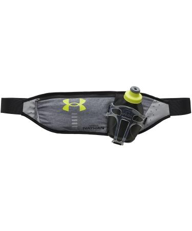 UNDER ARMOUR Sonic Solo Flask Belt Grey / Hi Vis Yellow