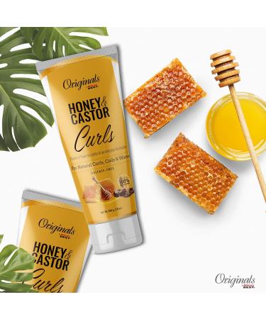 Shop Originals by Africa's Best Honey & Castor Curls - Sulfate-Free Natural Hair Care for Curls Coils & Waves - 10 oz - Buy Online on SooperMarket.com