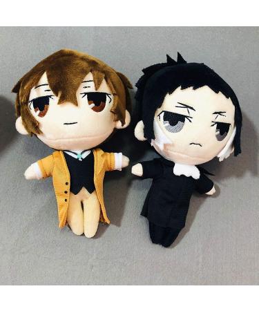 Tongyundacheng Bungo Stray Dogs Dazai Osamu Plush Pillow Doll 20cm - Anime Stuffed Cute Soft Plushie for Decor - Buy Online on SooperMarket.com