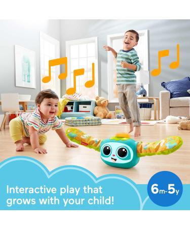 Fisher-Price GJW33 Rollin Rovee - Interactive Baby Toy with Lights Music & 4 Game Modes for 6+ Months - Shop Internationally - Buy Online on SooperMarket.com