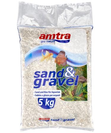 Croci Amtra WAVE Gravel Noa Substrate 5 kg Medium White