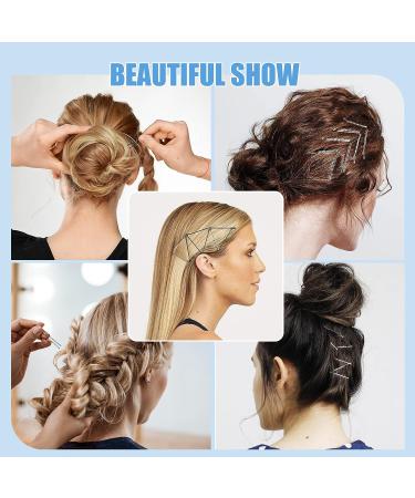 Vlasy 220 Count Black Wave Style Bobby Pins - Invisible Hair Clips Bulk for Women and Girls - Hair Grips for All Hair Types - Buy Online on SooperMarket.com
