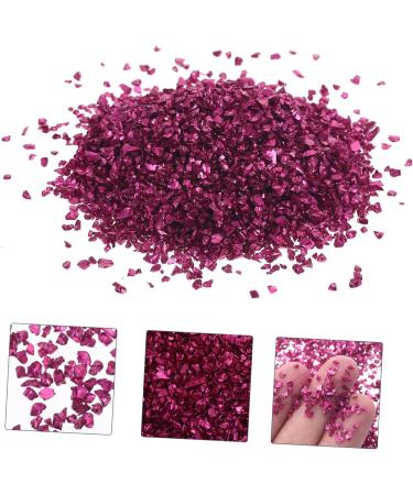 minkissy 1 Glass Chip Irregular Glass Epoxy Fillers Colored Rhinestones Manicure Fillers Irregular Glass Nail Art Gemstones for Nails Mirror Vase Epoxy Filler Charms Filling Jewelry Drill 0.5X0.3cm Rosy - Buy Online on SooperMarket.com