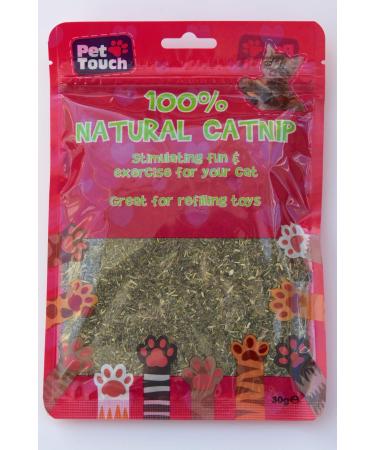 Pet Touch Catnip 100% Natural Crazy Catnip 30g