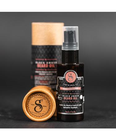 Suavecito Premium Blends Beard Oil - Black Amber Fragrance 1 Fl Oz/28g - Buy Online on SooperMarket.com