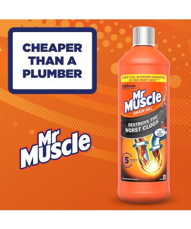ROTHENBERGER Industrial suction pressure cleaner RoPump drain cleaner for removing pipe blockages in the siphon and drain area. & Mr Muscle Gel Drain Unblocker 2 x 1 Litre + DRAIN_OPENER_SUBSTANCE COST39512 - Buy Online on SooperMarket.com