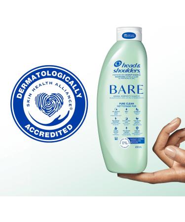 Head & Shoulders BARE Pure Clean Anti-Dandruff Shampoo Twin Pack 800 mL Total (400 mL Each) - Buy Online on SooperMarket.com