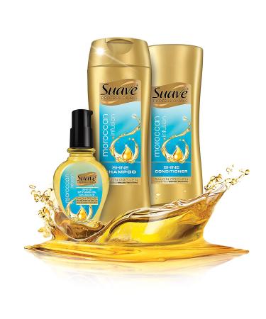 Suave Professionals Shine Conditioner Moroccan Infusion 12.6 oz (Pack of 3) - Hydrating Hair Treatment - Buy Online on SooperMarket.com